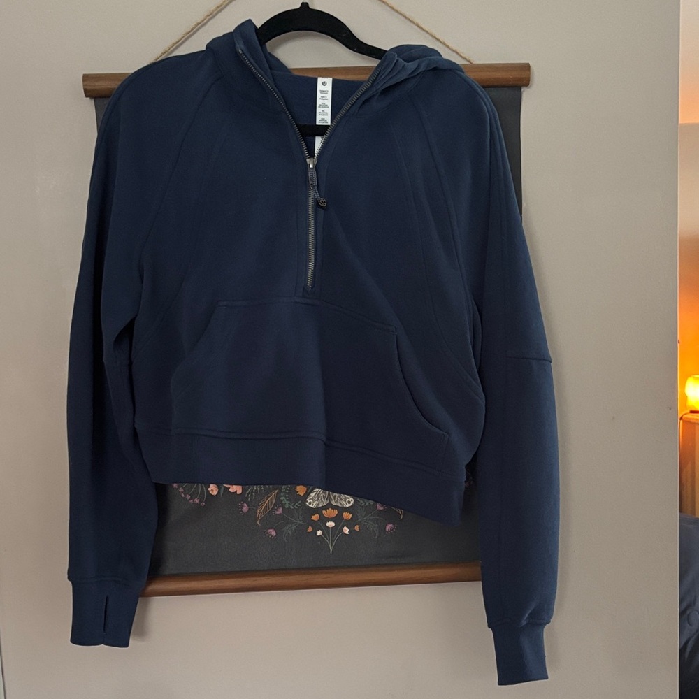 Lululemon Athletica Deep Blue Zip-Up Jacket